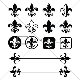 Fleur de lis - French symbol design, Scouting organizations, French heralry