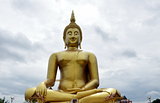 big Buddha in temple