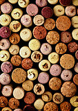 Wine Corks Background