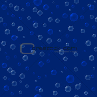 Bubbles Seamless Background