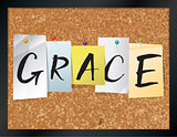 Grace Bulletin Board Theme Illustration
