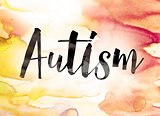 Autism Concept Watercolor Theme