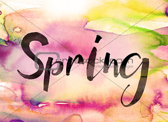 Spring Concept Watercolor Theme