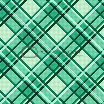 Emerald hues seamless diagonal pattern