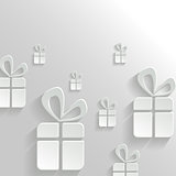 Abstract Background with Gifts