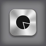 Diagram icon - metal app button