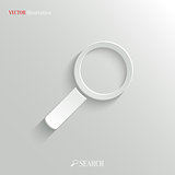 Search icon - vector web background