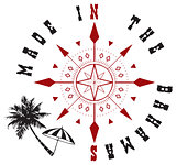 Decorative symbol Made to Bahamas