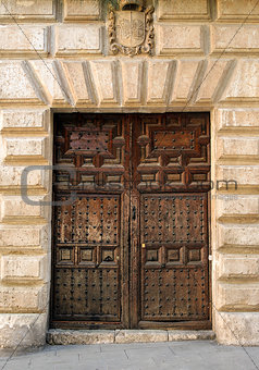 Medieval spanish door