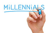 Millennials Blue Marker