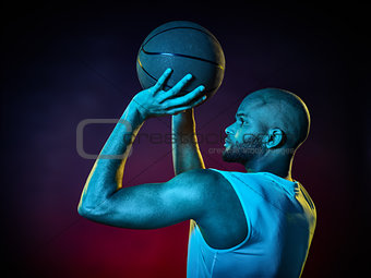 basketball player man Isolated