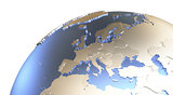 Europe on metallic Earth