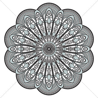 Decorative Mandala Pattern Illustration