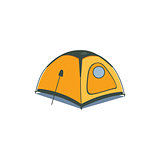 Yellow Canvas Tent