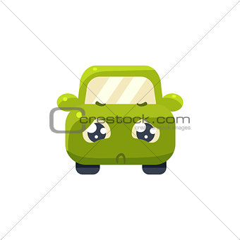Hopeless  Green Car Emoji