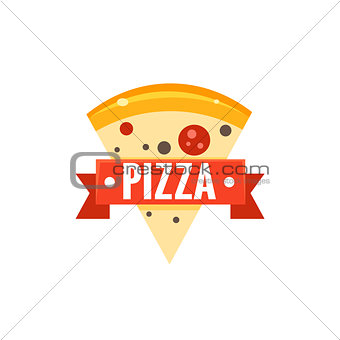 Restaurant Logo With Pizza Slice