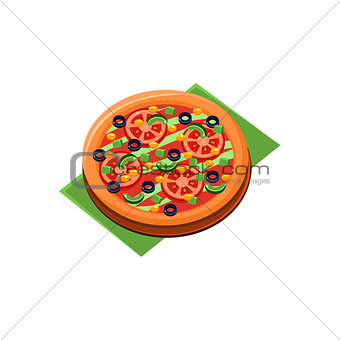 Vegetarian Full Pizza