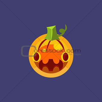 Stylised Simple Pumpkin Lamtern