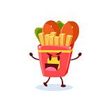 Junk Food Cartoon Character