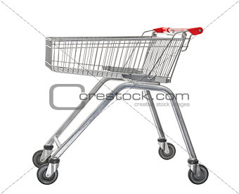 used shopping trolley