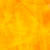Abstract Orange Polygonal Background.