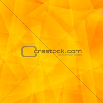 Abstract Orange Polygonal Background.