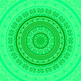 Green Circle Lace Ornament