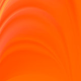 Abstract Orange Wave Background.