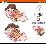 differences activity for children
