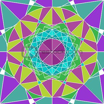 Geometry Mandala background.
