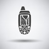 Portable GPS device icon