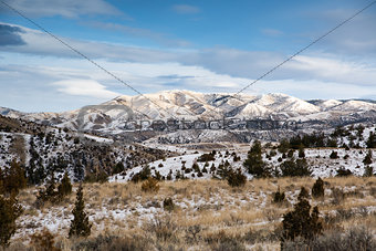 Eastern Montana Hill Country in the Winter