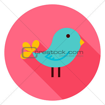 Bird Circle Icon