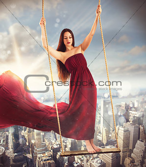 Swing above the city