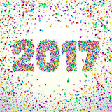 New Year 2017 celebration background