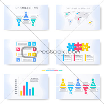 Infographic template for presentation slides