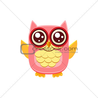 Pink Owl Wants A Hug