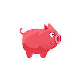 Pig Simplified Cute Illustration