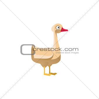 Goose Simplified Cute Illustration