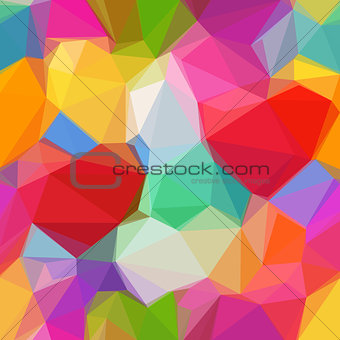 Abstract Low Poly Background