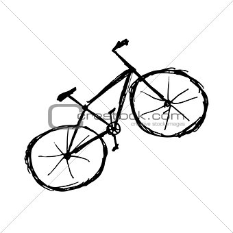 Bicycle sketch for your design