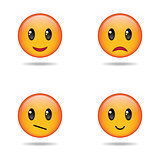 Set of emoji