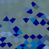 Blue Pigment Abstract Low Polygon Background