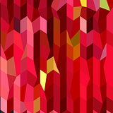 Cardinal Red Abstract Low Polygon Background