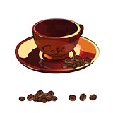 Cup Of Coffee Illustration