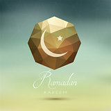Abstract Ramadan background