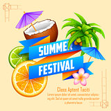 Summer Festival poster design