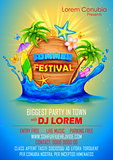 Summer Festival poster design