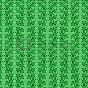 Seamless pattern in green hues