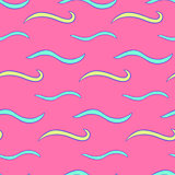 Vector seamless texture. The pattern of abstract waves.